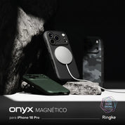 Case iPhone 18 Pro Ringke Onyx Magnetic MagSafe Negro