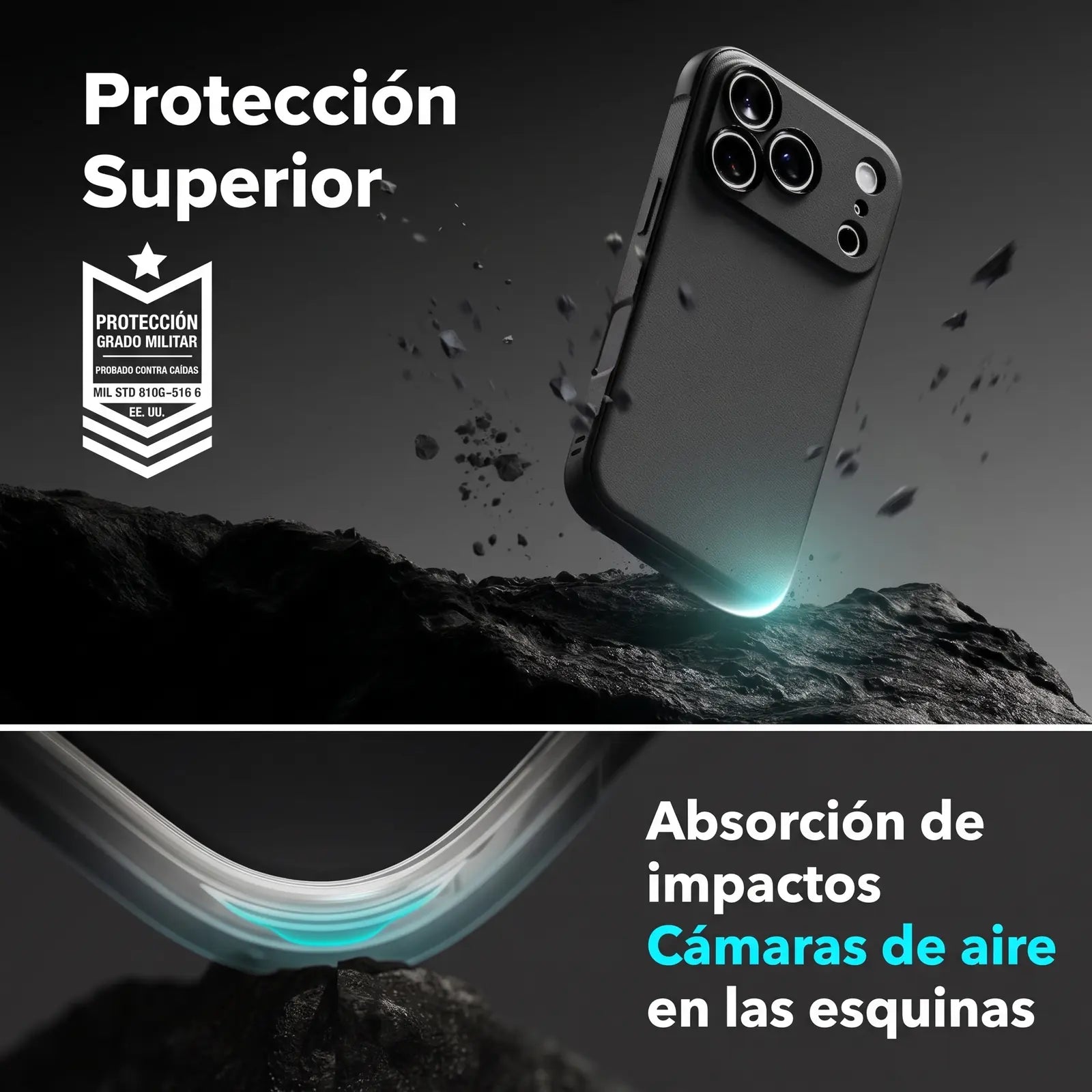 Case iPhone 18 Pro Ringke Onyx Magnetic MagSafe Negro