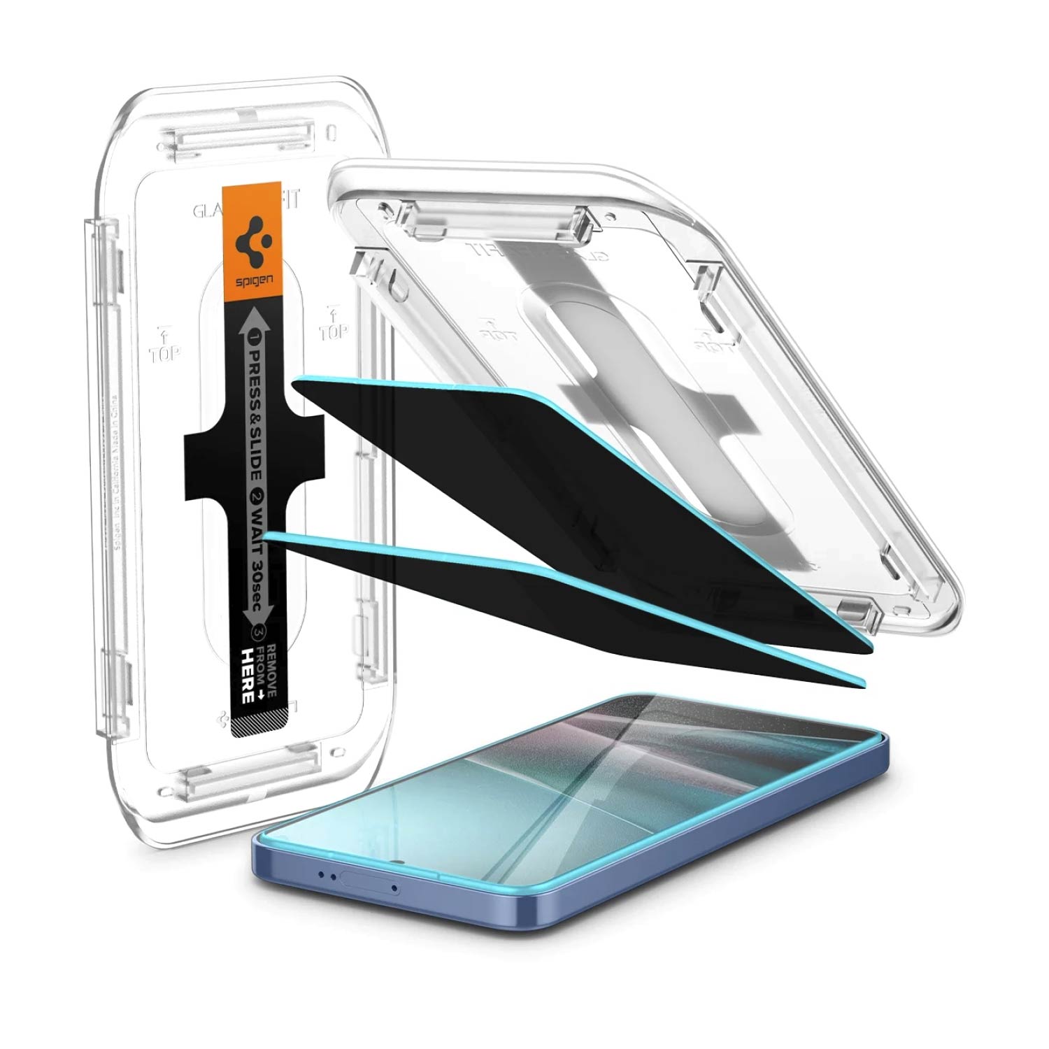 Protector de pantalla Spigen EZ FIT GLAS.tR Privacy Galaxy S25 Ultra (2 UND)