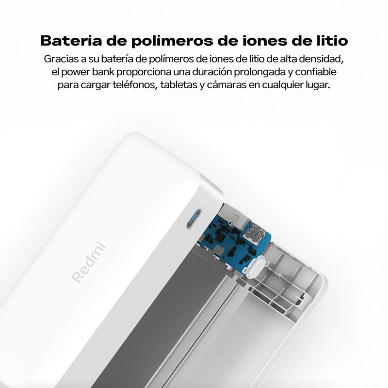 Power Bank Xiaomi Mi Redmi 20000 Mah 18W - OUTLET
