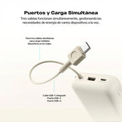 Xiaomi 33W Power Bank 20000mAh (Cable Integrado) White