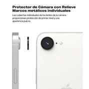 Protector de Cámara Ringke Lens Frame iPhone 16e (2 Pack)