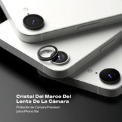 Protector de Cámara Ringke Lens Frame iPhone 16e (2 Pack)