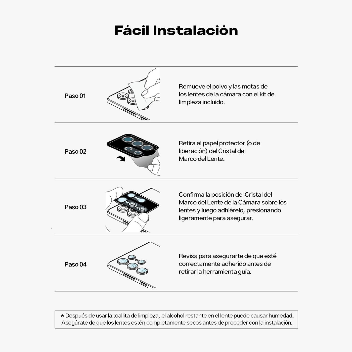 Protector de Cámara Ringke Lens Frame iPhone 16e (2 Pack)