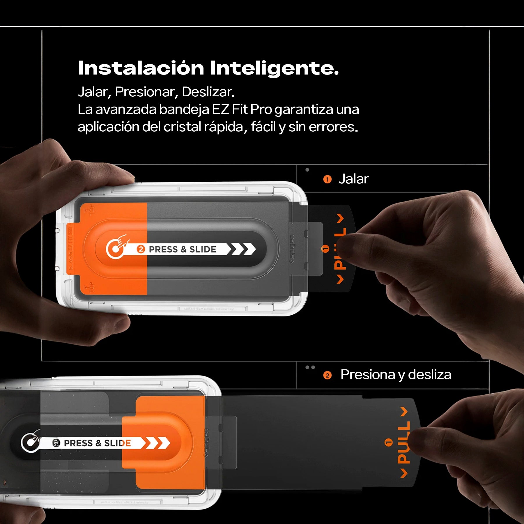 Protector de pantalla Spigen EZ FIT Pro GLAS.tR Galaxy Z Fold 7 (2 UND)