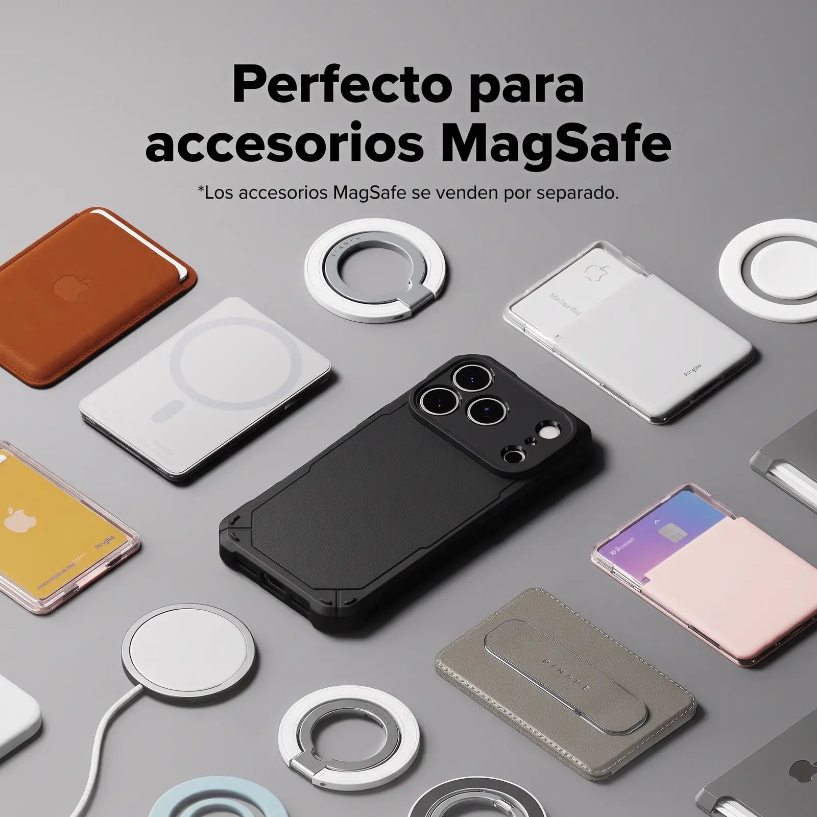 Case Ringke Rugged Gear Magnetic para iPhone 18 Pro Black