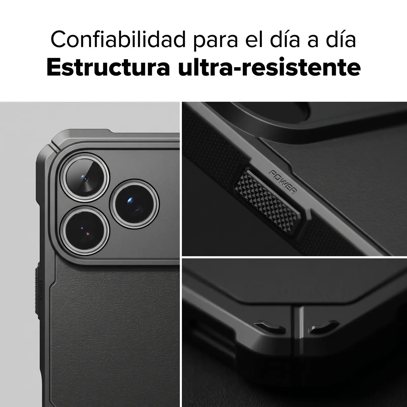 Case Ringke Rugged Gear Magnetic para iPhone 18 Pro Black