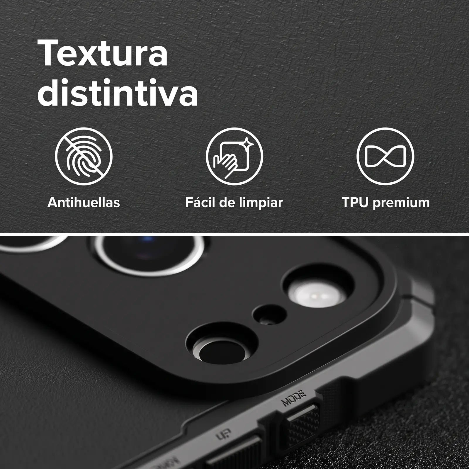 Case Ringke Rugged Gear Magnetic para iPhone 18 Pro Black