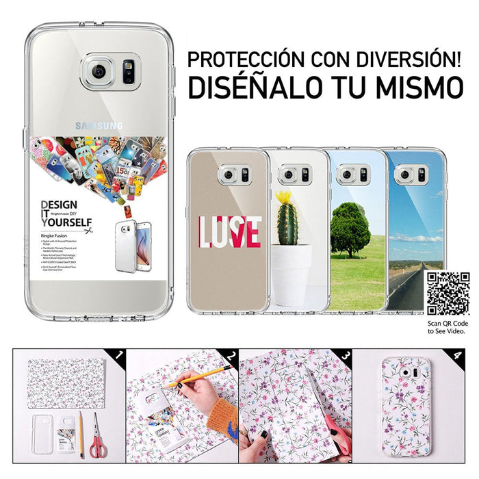 Case Ringke Fusion Galaxy S6 Edge Plus - Clear (OUTLET)
