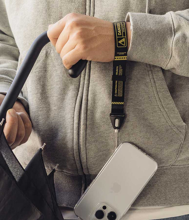 Correa Ringke Design Hand Strap - Danger Black