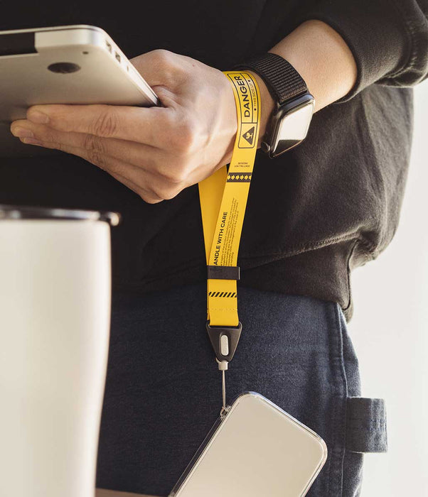 Correa Ringke Design Hand Strap - Danger Yellow