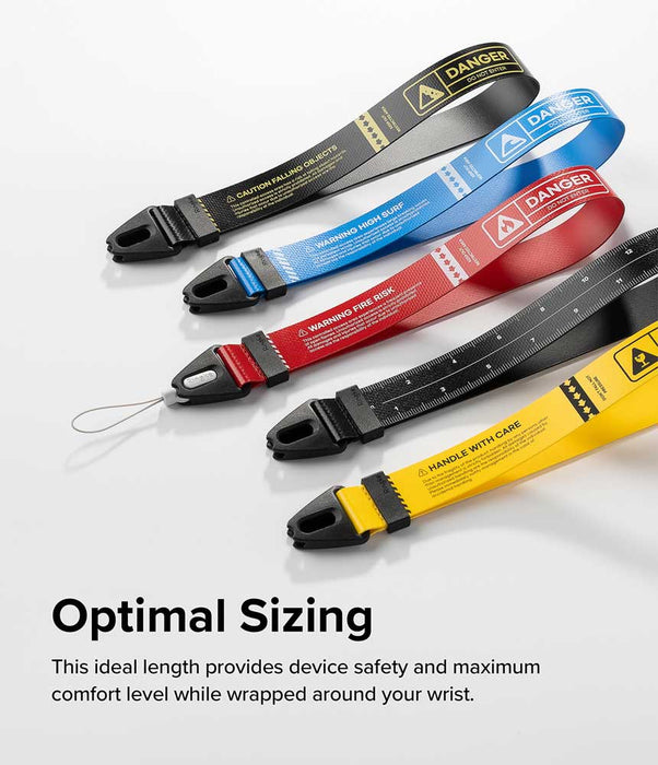Correa Ringke Design Hand Strap - Danger Yellow