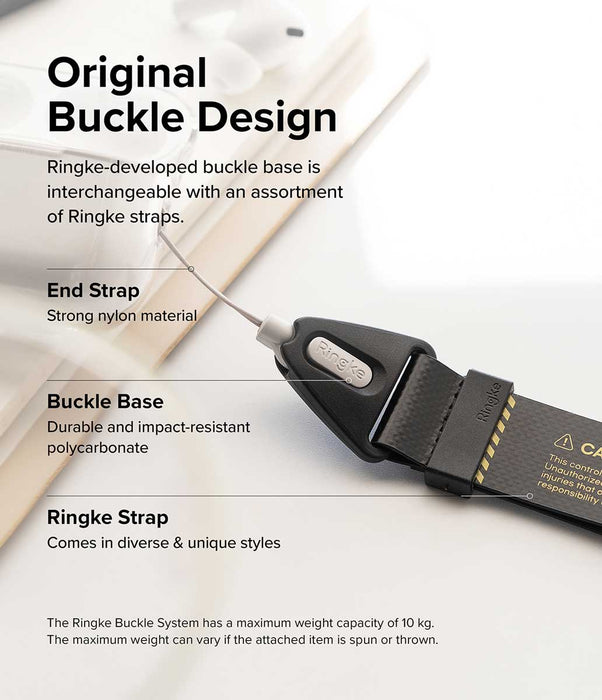 Correa Ringke Design Hand Strap - Danger Black
