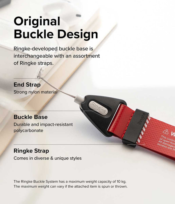 Correa Ringke Design Hand Strap - Danger Red