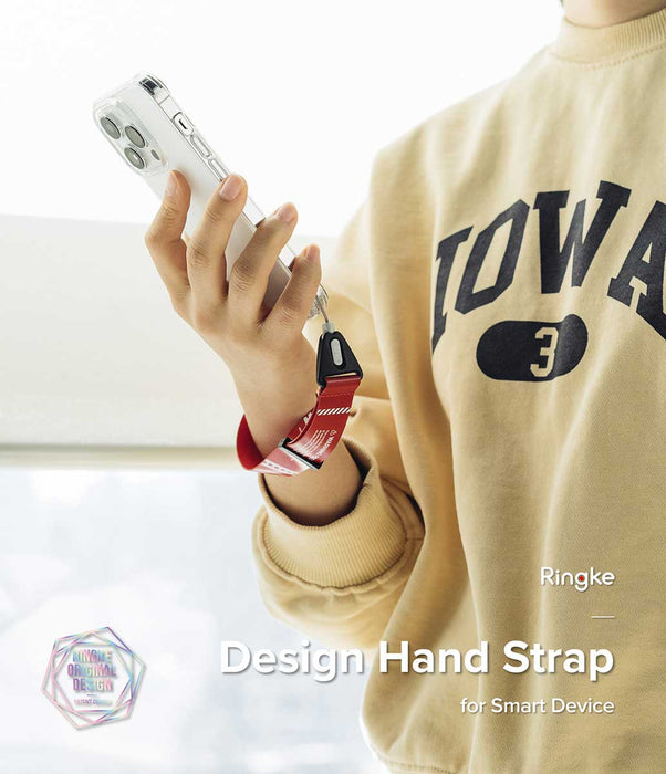 Correa Ringke Design Hand Strap - Danger Red