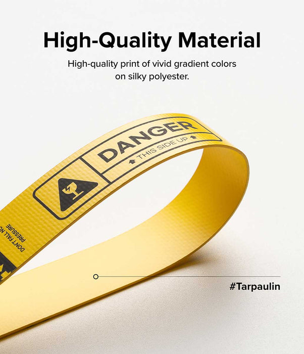 Correa Ringke Design Hand Strap - Danger Yellow