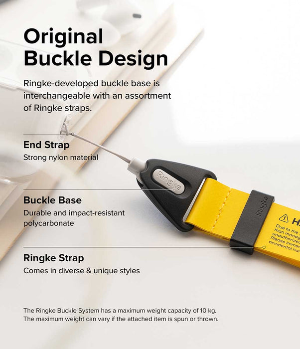 Correa Ringke Design Hand Strap - Danger Yellow