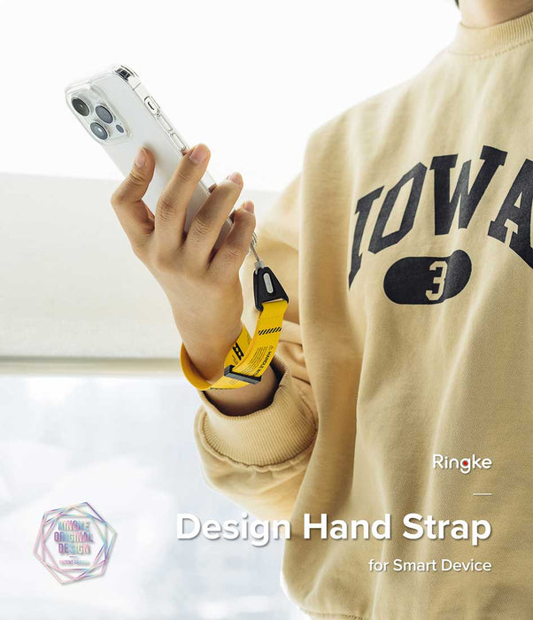 Correa Ringke Design Hand Strap - Danger Yellow