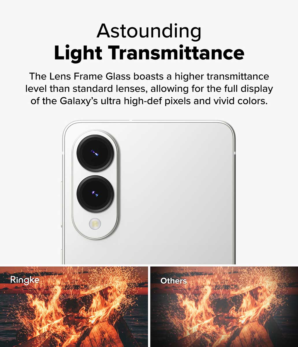 Protector de Cámara Ringke Lens Frame Galaxy S25 Edge (2 Pack)