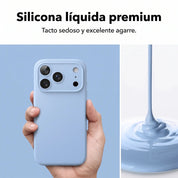 Funda Ringke Silicone Magnetic iPhone 18 Pro Max / 18 Pro Max Light Blue