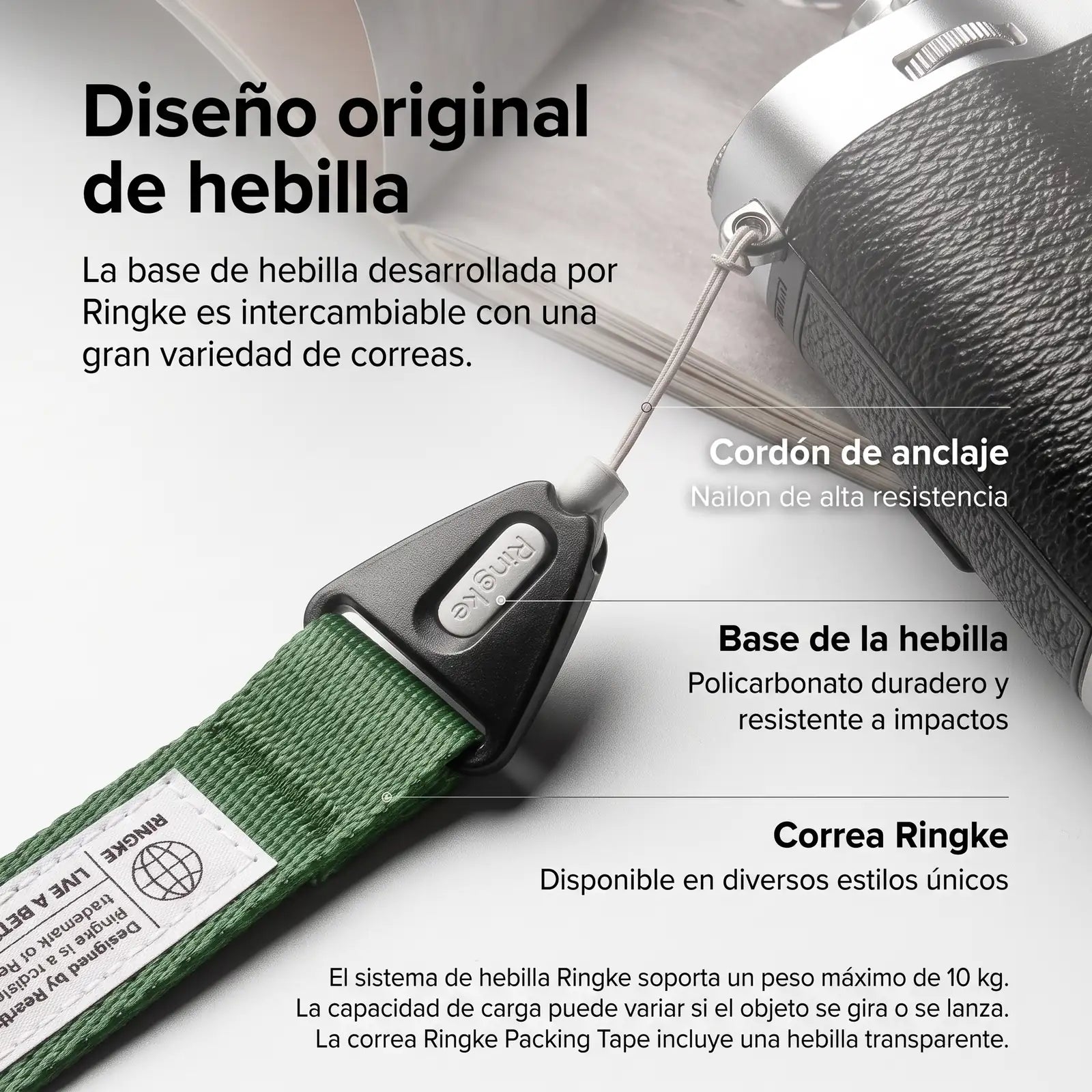 Ringke Hand Strap Basic - Forest
