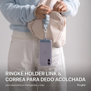 Ringke Holder Link Puffer Finger - Light Blue