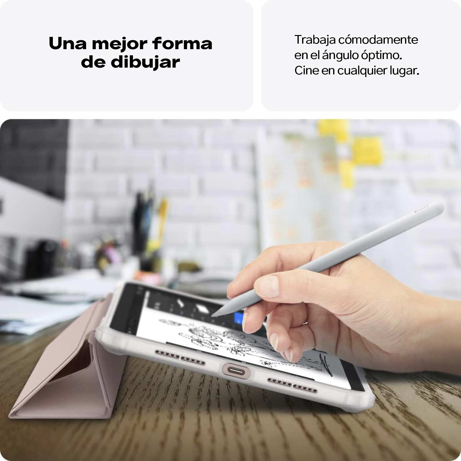 Case Spigen Ultra Hybrid Pro Smart iPad Mini 7 / iPad Mini 6