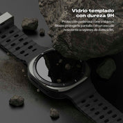 Case Ringke Bezel Styling Premium + Protector de Pantalla Vidrio Galaxy Watch Ultra (47mm)
