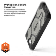 Case UAG Monarch Pro iPhone 16e (MagSafe) - Titanium
