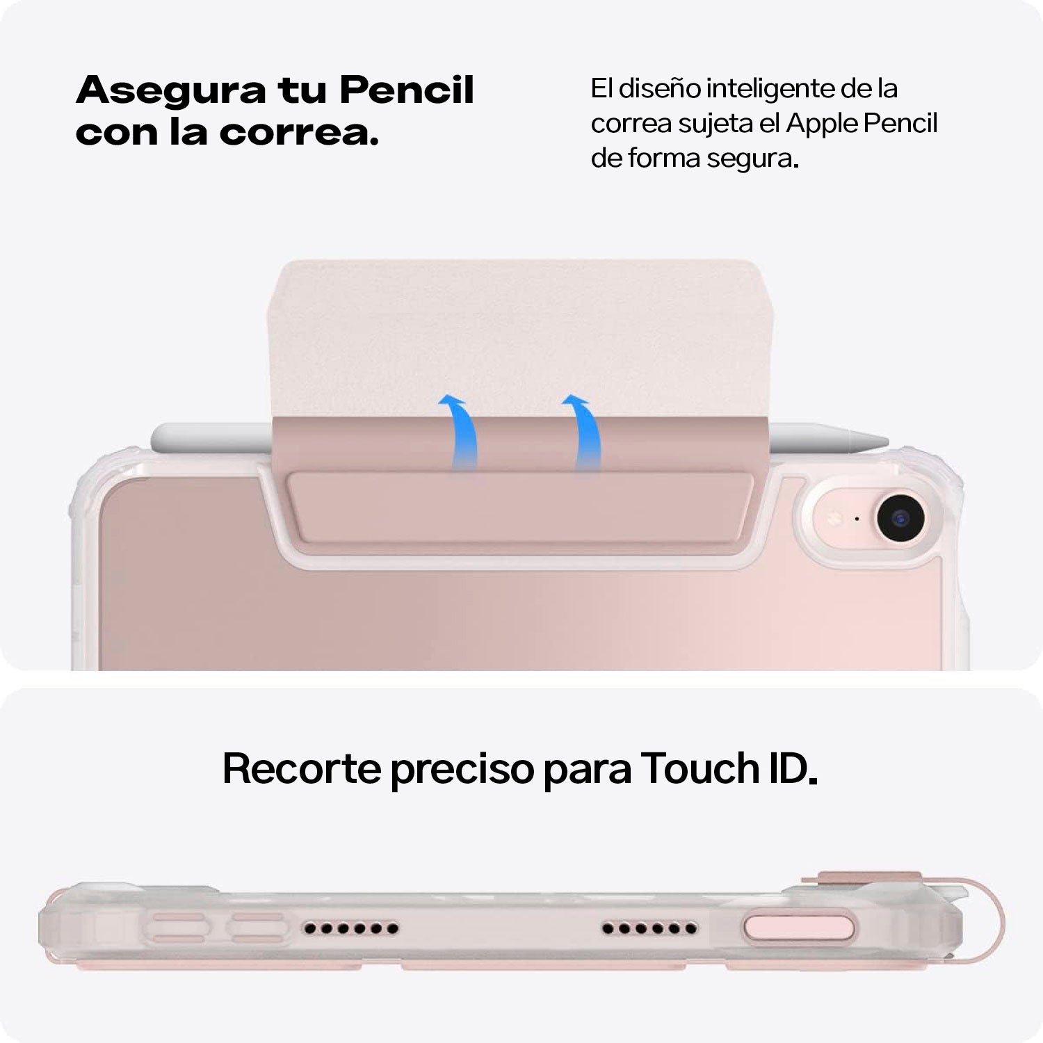 Case Spigen Ultra Hybrid Pro Smart iPad Mini 7 / iPad Mini 6