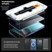Protector de pantalla Spigen EZ FIT GLAS.tR Privacy Galaxy S25 Ultra (2 UND)