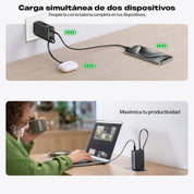 Power Bank Anker Nano 5000 Mah 30W (3 en 1) con cable USB-C