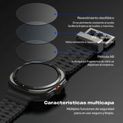 Case Ringke Bezel Styling + Protector de Pantalla Vidrio Galaxy Watch Ultra (47mm)