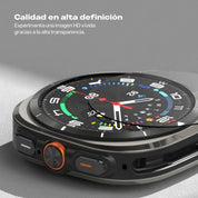 Case Ringke Bezel Styling Premium + Protector de Pantalla Vidrio Galaxy Watch Ultra (47mm)