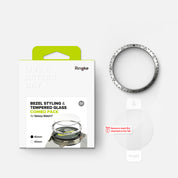 Case Ringke Bezel Styling + Protector de Pantalla Vidrio Galaxy Watch 7 (40mm)
