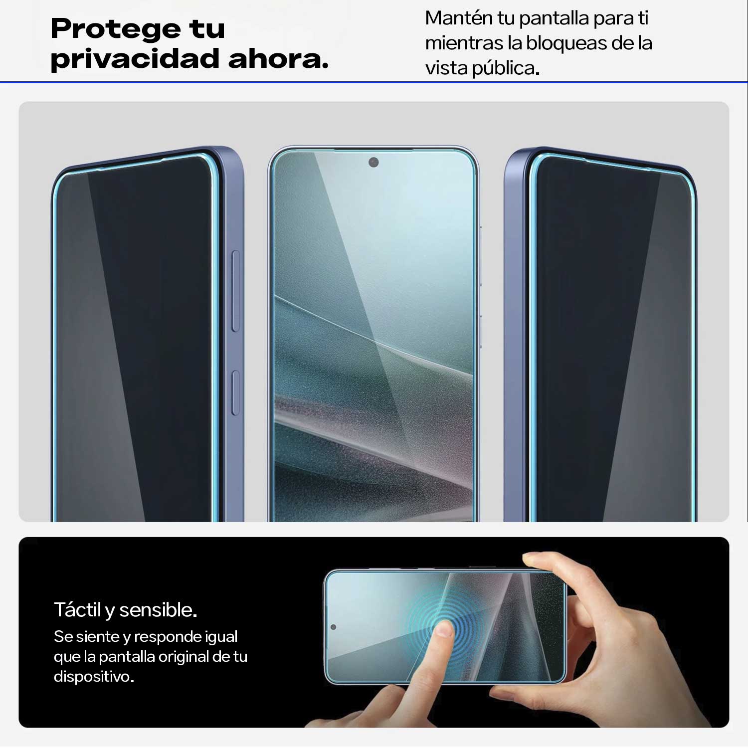 Protector de pantalla Spigen EZ FIT GLAS.tR Privacy Galaxy S25 Ultra (2 UND)