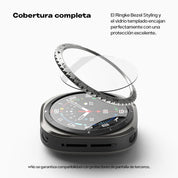 Case Ringke Bezel Styling + Protector de Pantalla Vidrio Galaxy Watch Ultra (47mm)
