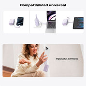Power Bank Anker Nano 5000 Mah 30W (3 en 1) con cable USB-C