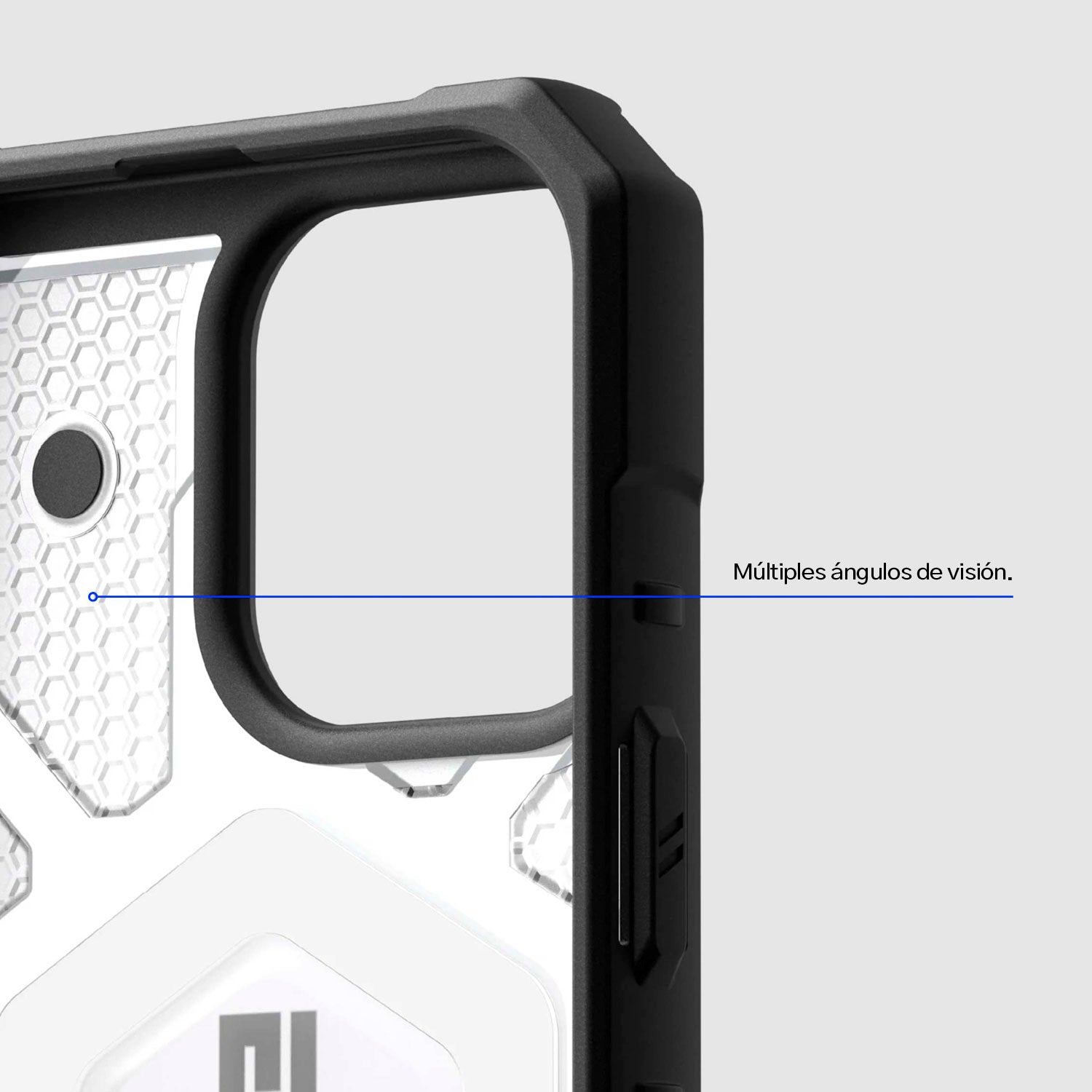 Case UAG Pathfinder Clear iPhone 16 Pro Max (MagSafe) - Ice