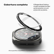 Case Ringke Bezel Styling Premium + Protector de Pantalla Vidrio Galaxy Watch Ultra (47mm)
