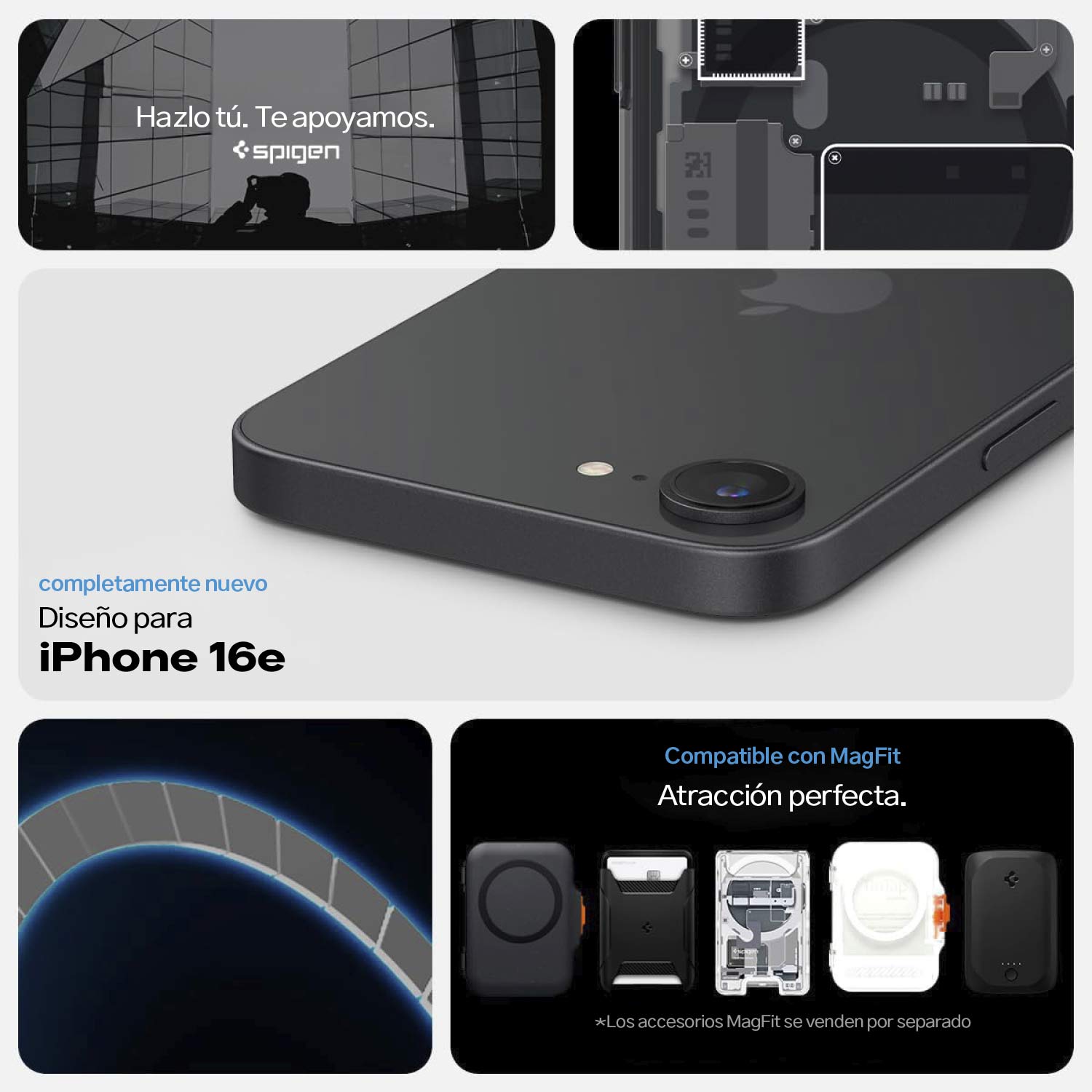Case Spigen Ultra Hybrid Zero One iPhone 16e (MagSafe)