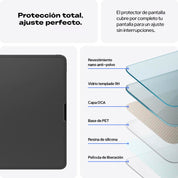 Protector de Pantalla Vidrio Spigen Paper Touch EZ Fit iPad Pro 11" M4 (2024)