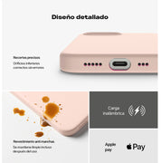 Case Ringke Silicone Magnetic iPhone 16e (MagSafe)