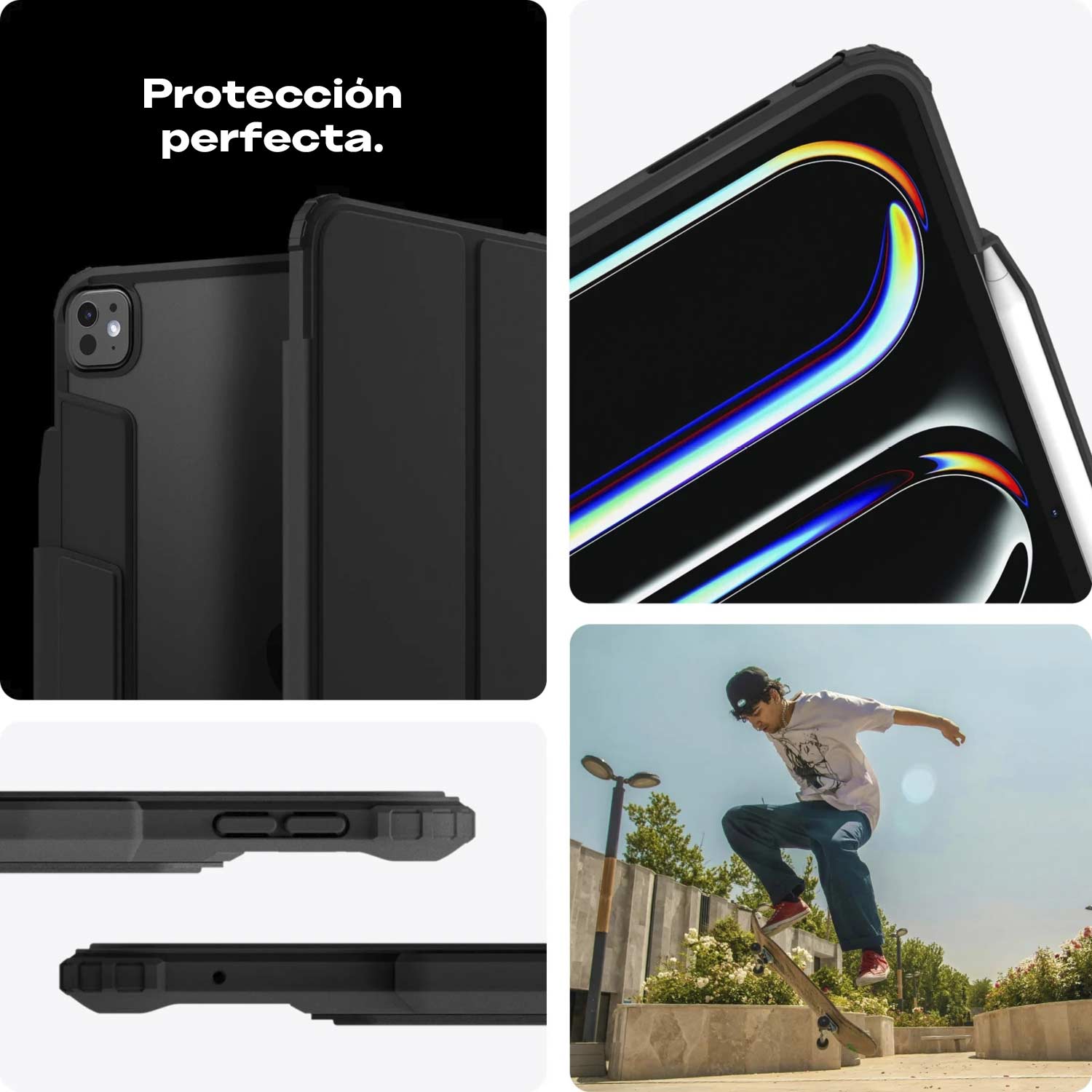 Case Spigen Air Skin Pro Smart iPad Pro 13" M4 (2024)