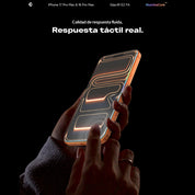 Protector de pantalla Spigen EZ FIT GLAS.tR S.P. iPhone 17 Pro / 17 / 16 Pro (2 UND)