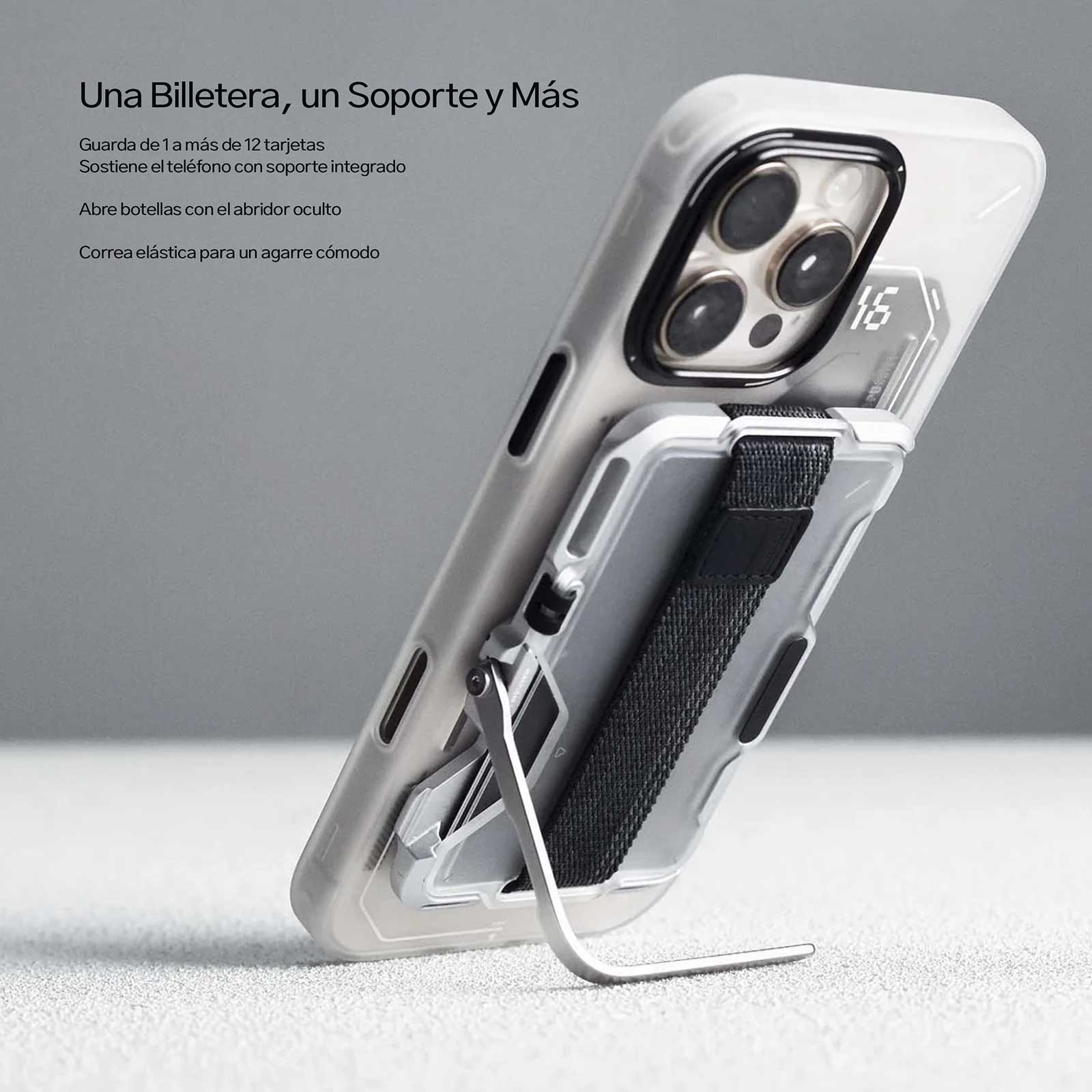 Smart Wallet Aulumu Stand Frosted (MagSafe) RFID