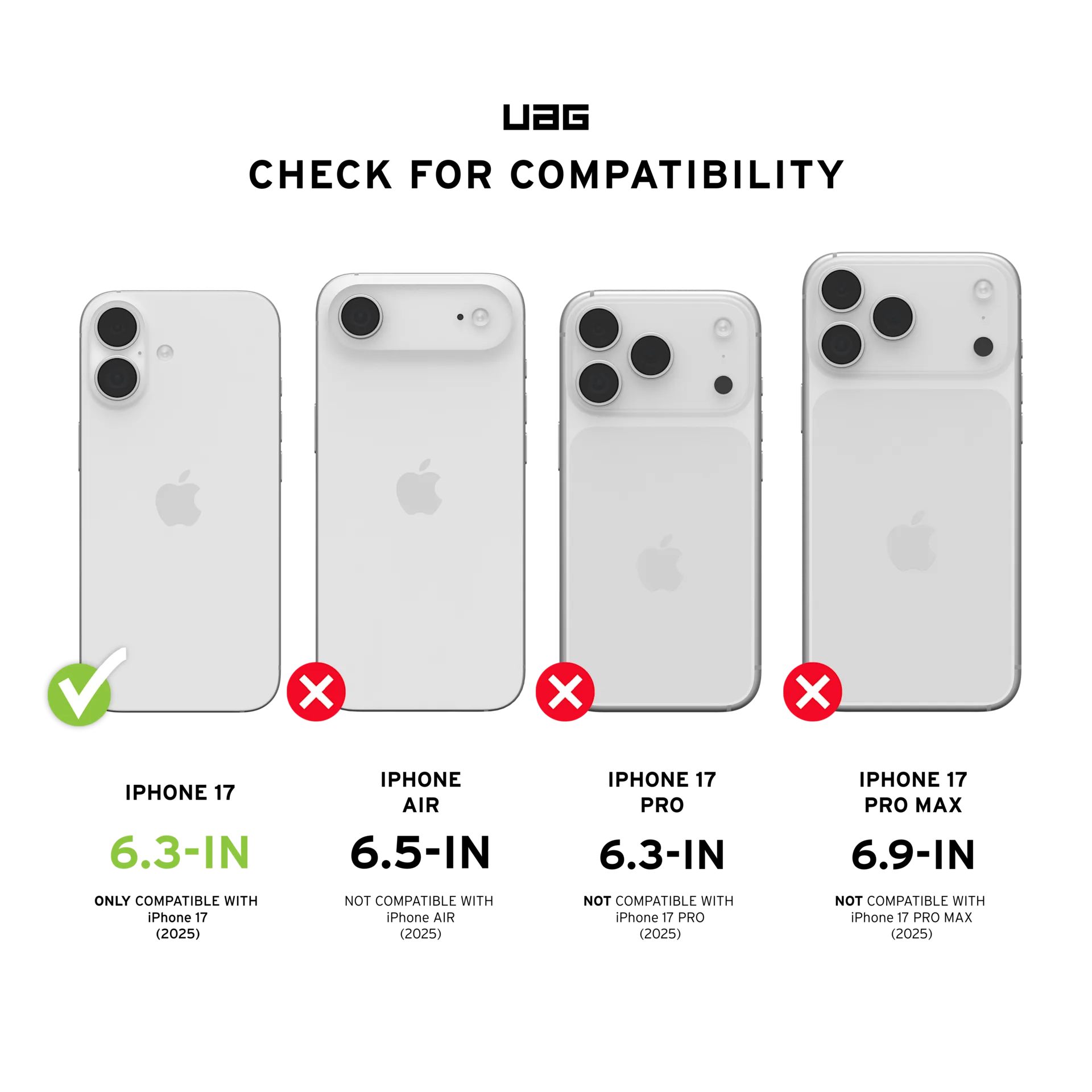 Case UAG Essential Armor iPhone 17 (MagSafe) - Ash