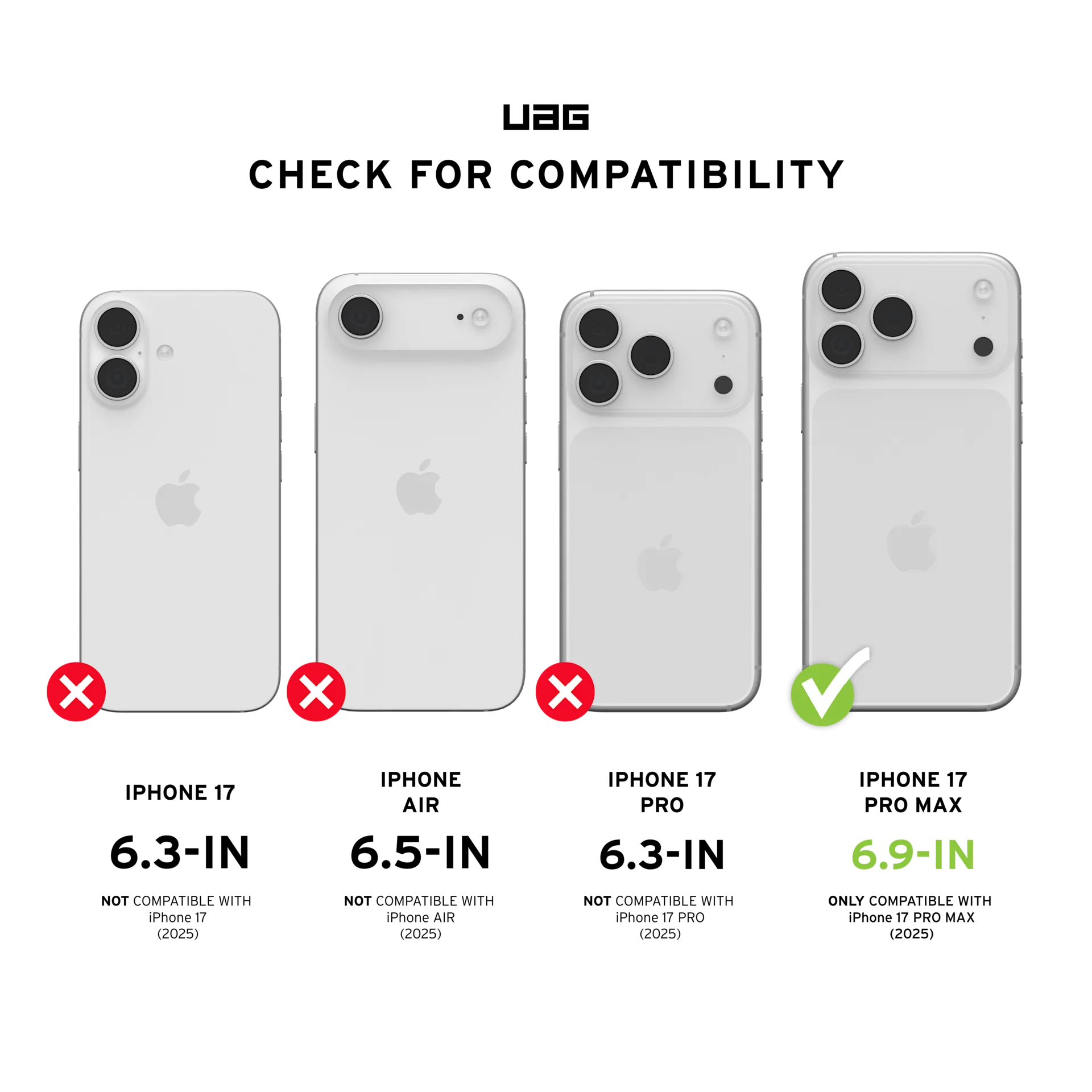 Case UAG Monarch Pro Kevlar® iPhone 17 Pro (MagSafe) - Black