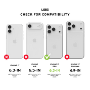 Case UAG Pathfinder Clear iPhone 17 Pro (MagSafe) - Ice/silver
