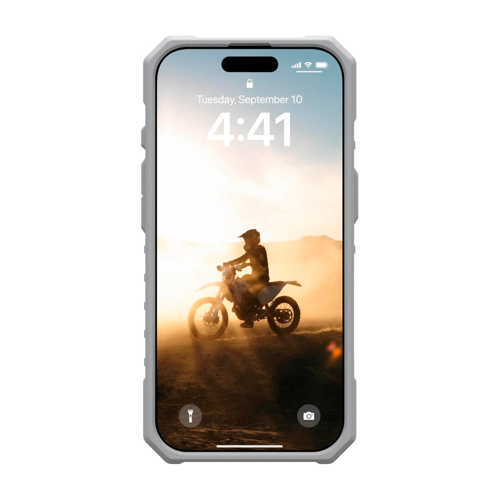 Case UAG Pathfinder Clear iPhone 16 Pro (MagSafe) - Active Neon (OUTLET)